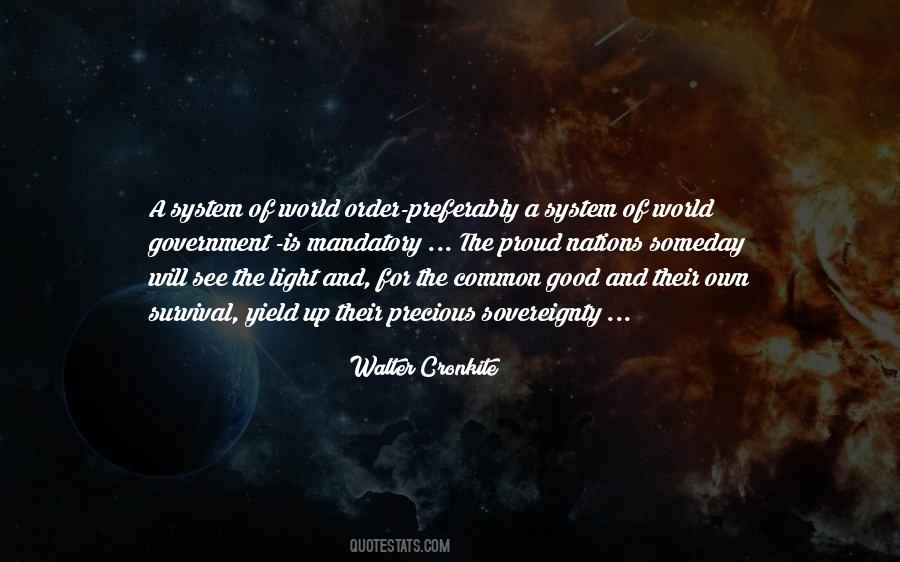 World Order Quotes #1012120