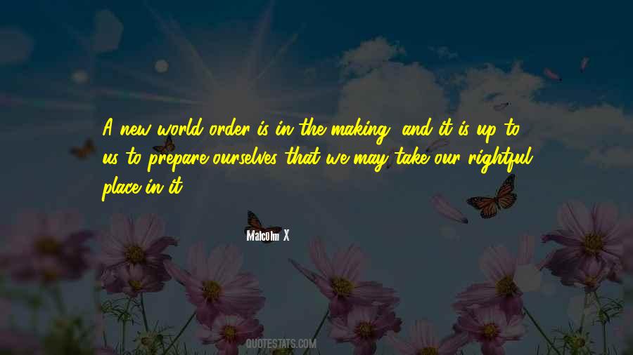 World Order Quotes #1095277