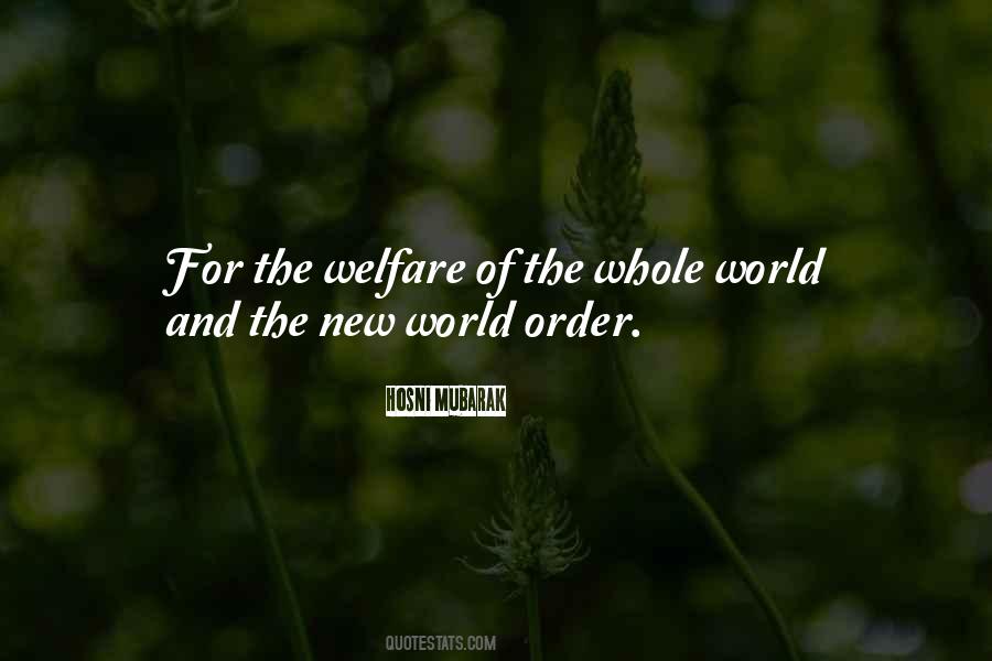 World Order Quotes #1706270