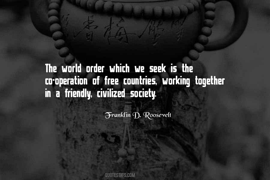 World Order Quotes #370376