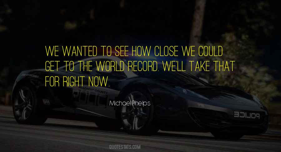 World Record Quotes #630491