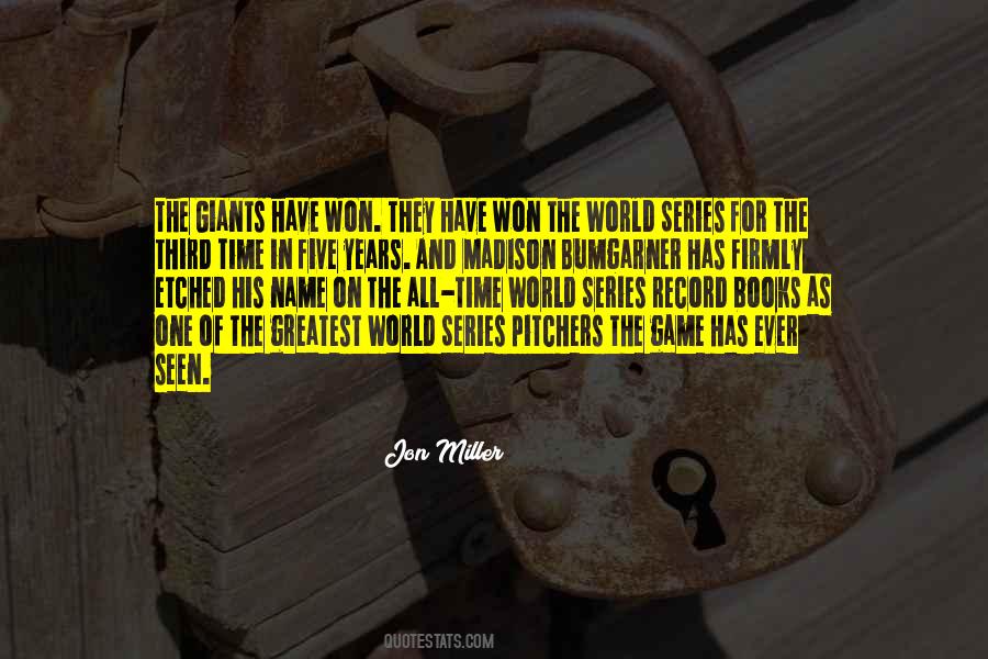 World Series Game 7 Quotes #1838190