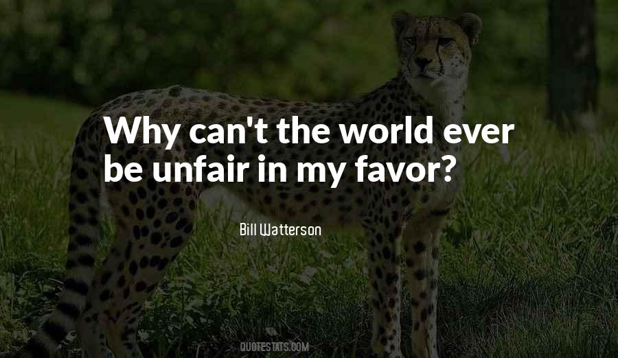 World So Unfair Quotes #561805