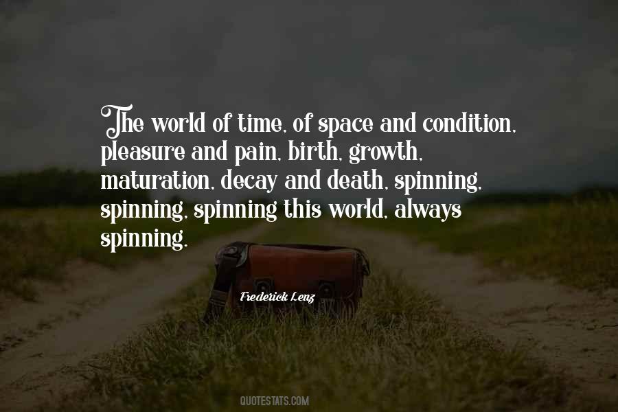 World Spinning Quotes #1642444
