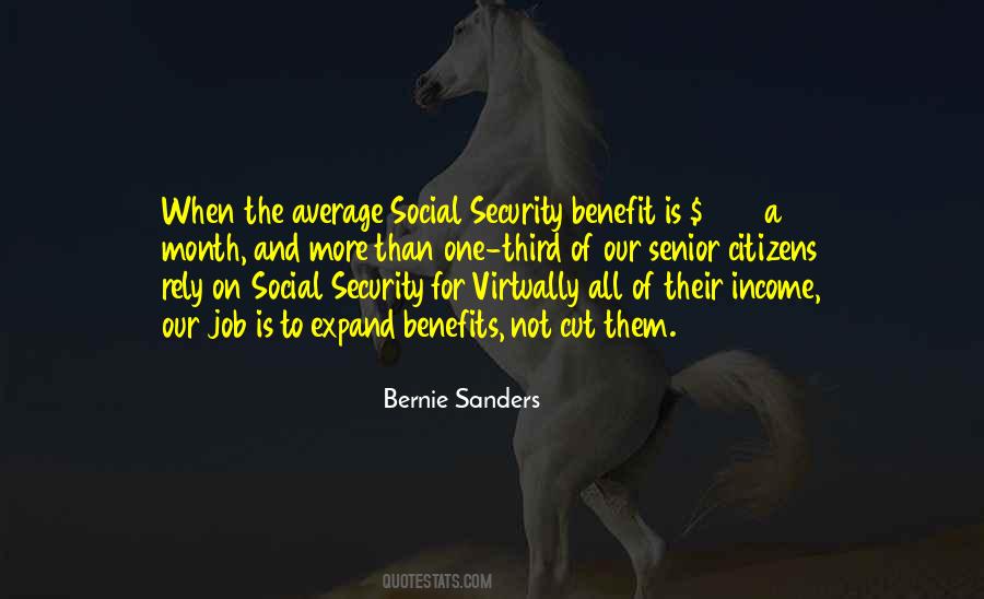 Quotes About Social Security #1032628