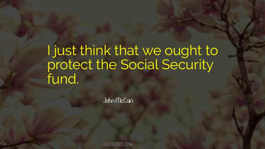 Quotes About Social Security #1175922