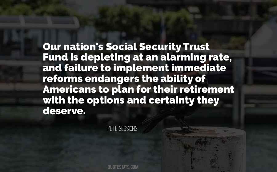 Quotes About Social Security #1189339