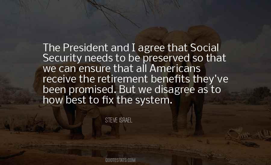 Quotes About Social Security #1299213