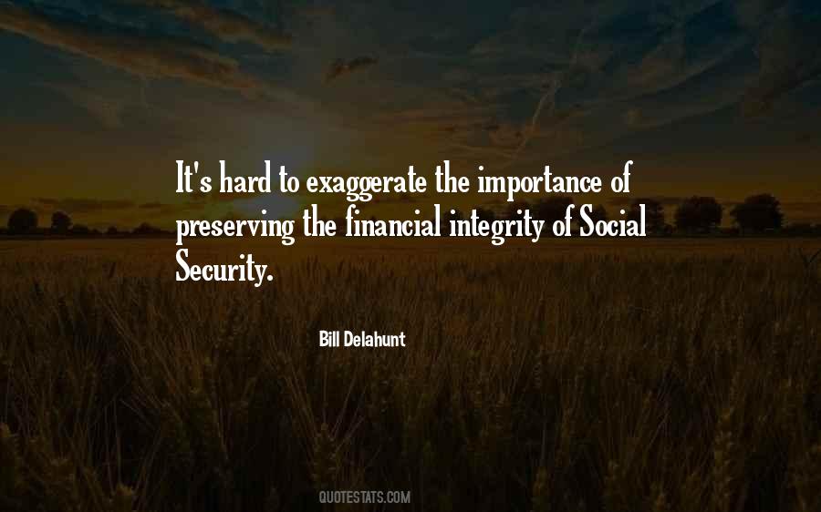 Quotes About Social Security #1314097
