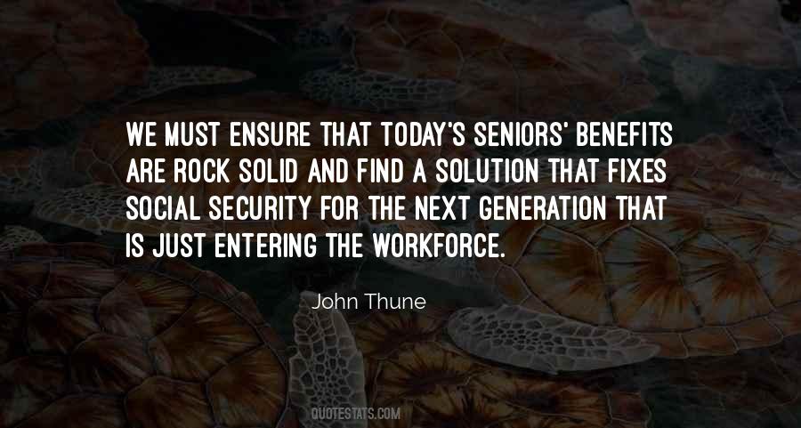 Quotes About Social Security #972687
