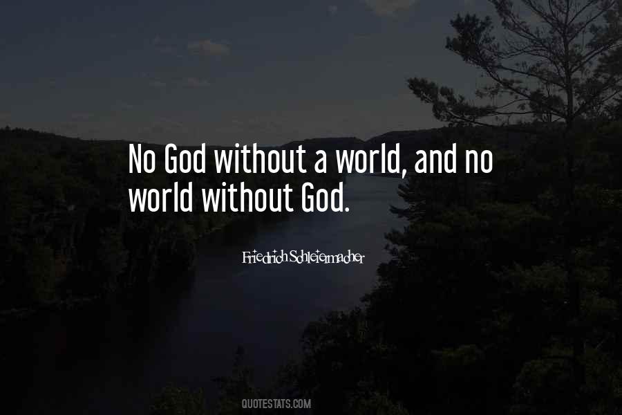 World Without God Quotes #521673