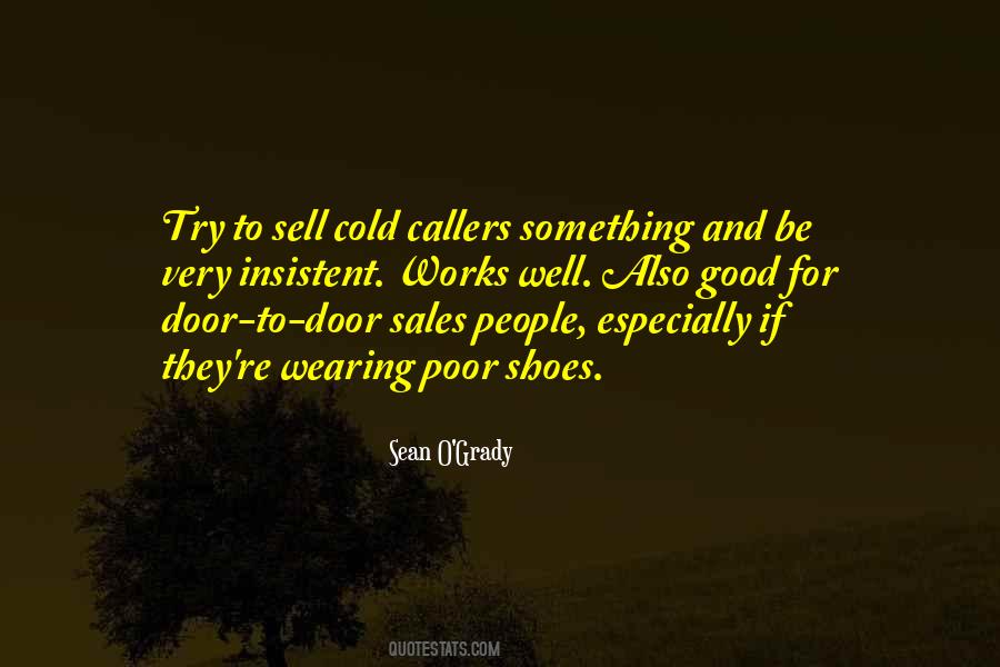 Quotes About Door To Door Sales #1143544