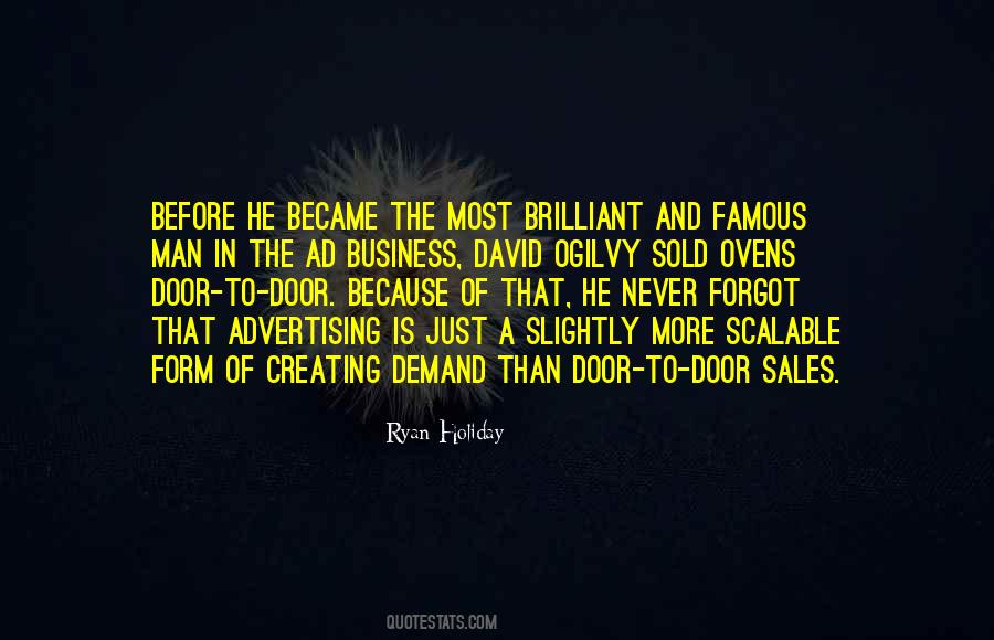 Quotes About Door To Door Sales #570664