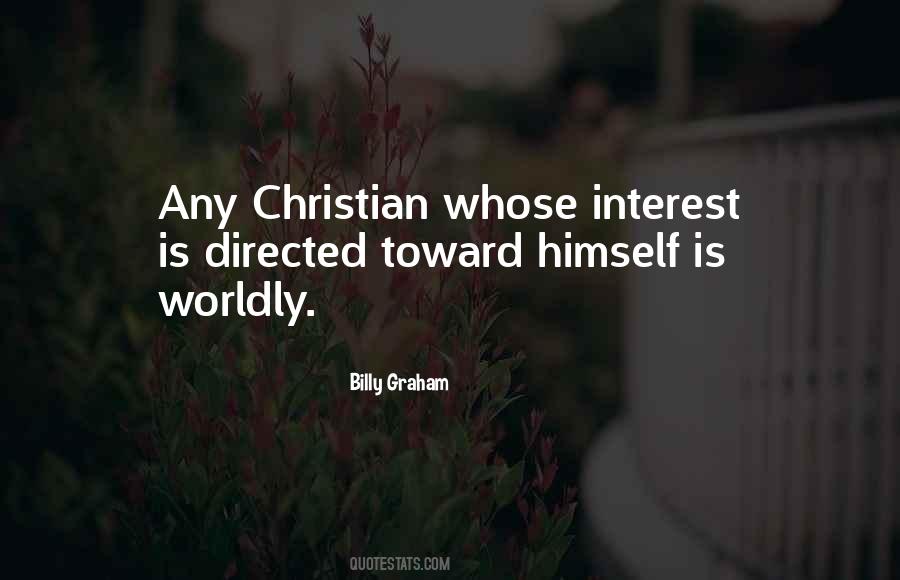 Worldly Christian Quotes #580834