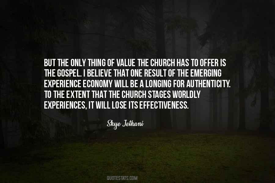 Worldly Church Quotes #1660637