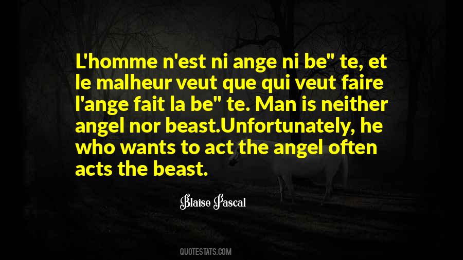 Quotes About The Beast #1182057