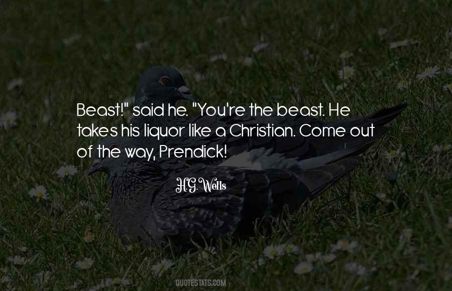 Quotes About The Beast #1201946