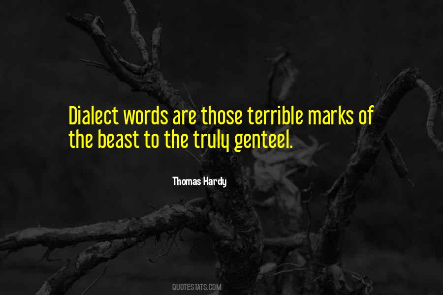 Quotes About The Beast #1350447