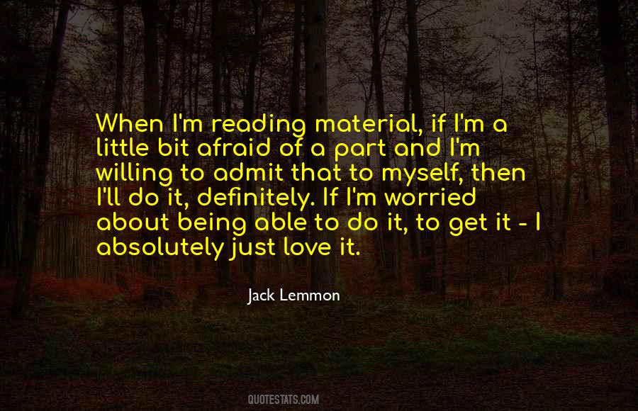 Worried About Myself Quotes #1168179