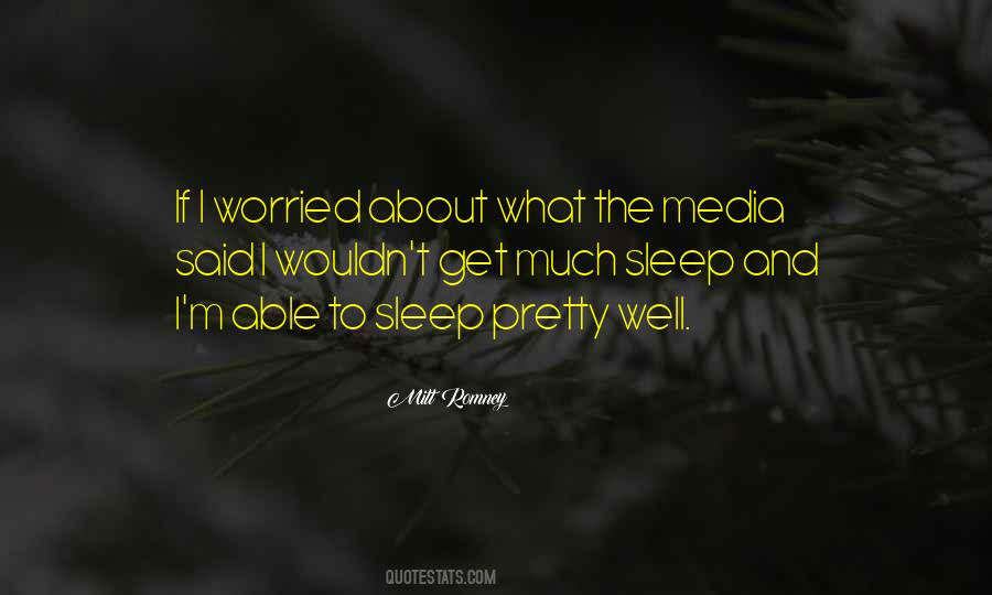 Worried About Myself Quotes #36485