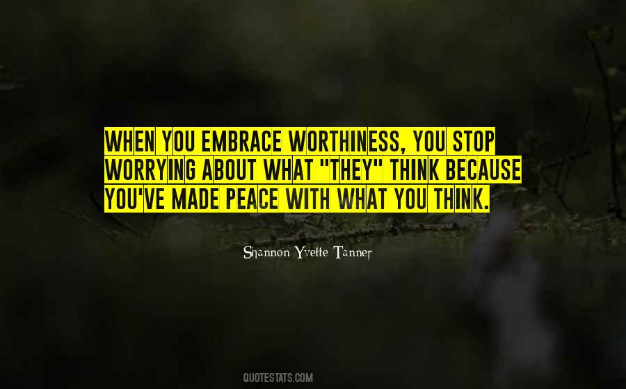 Worrying About You Quotes #300874
