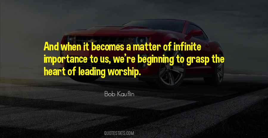 Worship Leading Quotes #1379080