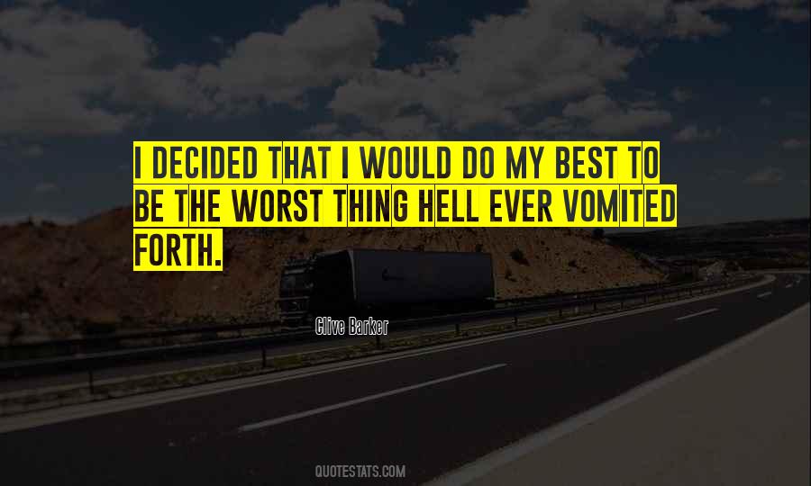 Worst Ever Quotes #285799