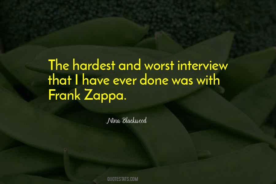 Worst Ever Quotes #288347