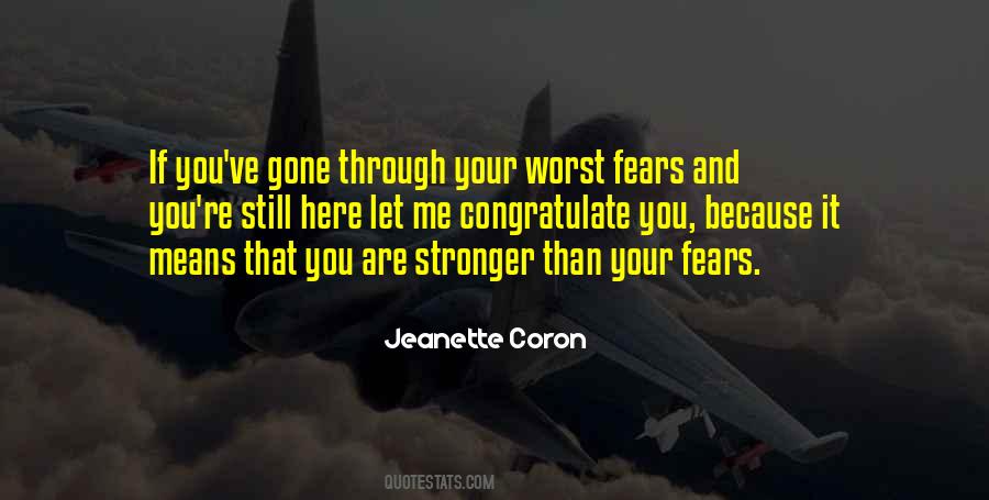 Worst Fears Quotes #1109743