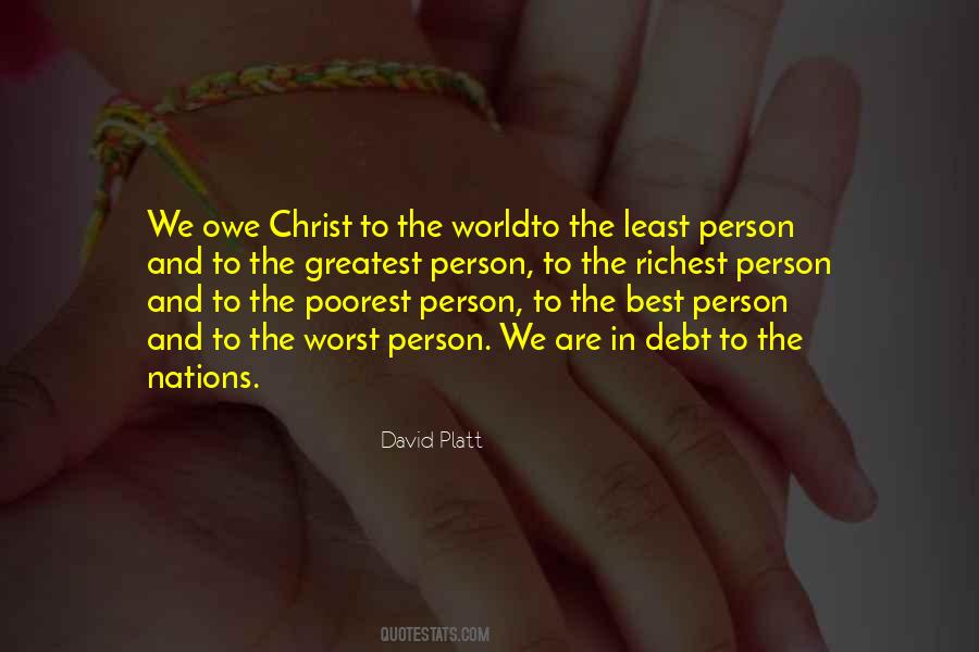 Worst Person In The World Quotes #1065630