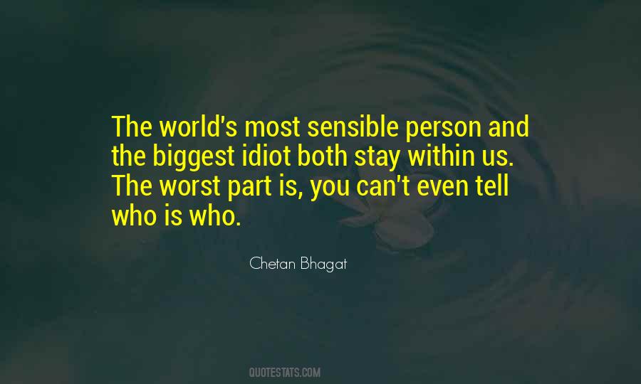 Worst Person In The World Quotes #1799230
