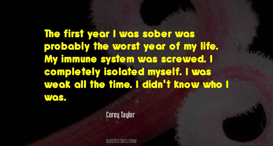 Worst Year Ever Quotes #392427