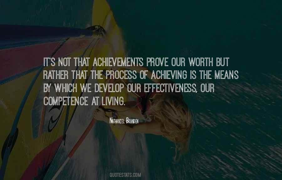 Worth Achieving Quotes #1110294