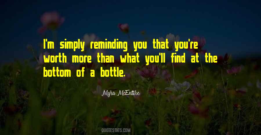 Worth More Than Quotes #1241007