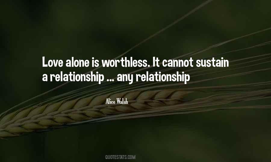 Worthless Relationship Quotes #913963