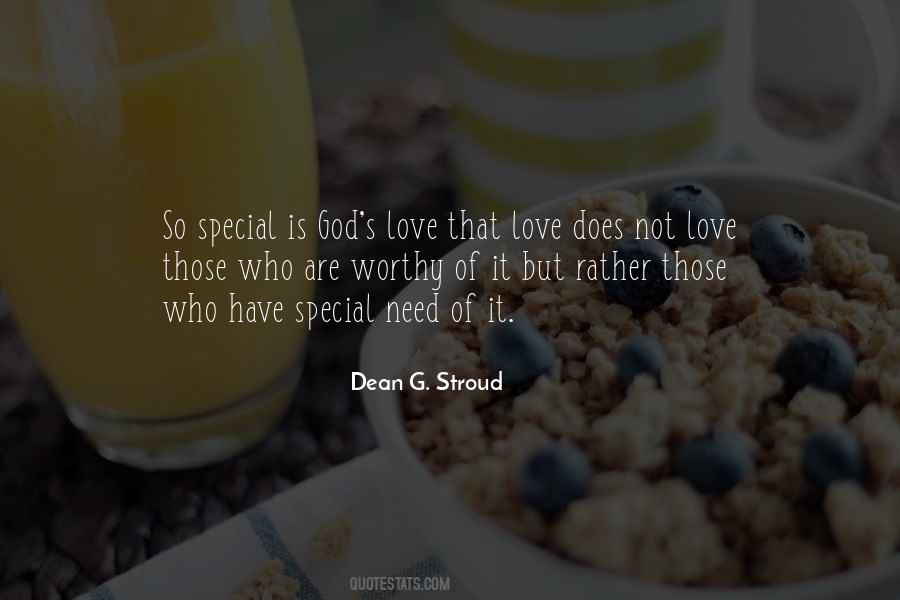 Worthy Of God's Love Quotes #101722