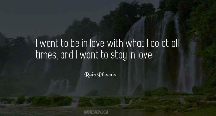 Would You Stay With Me Quotes #6093