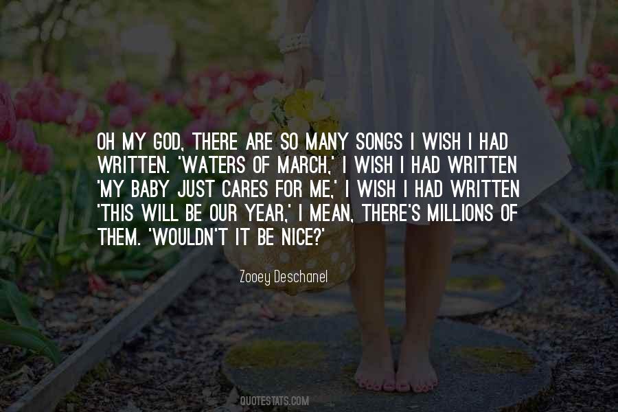 Wouldn't It Be Nice Quotes #1411937