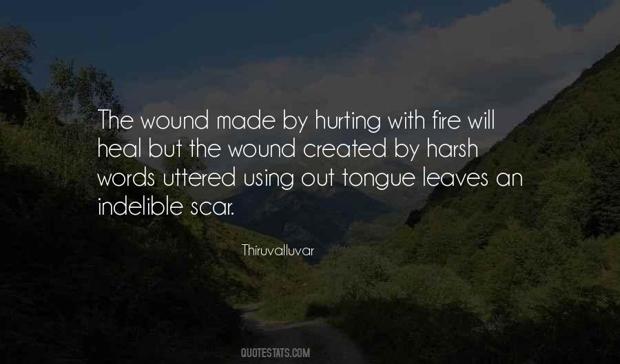 Wound Scar Quotes #205198