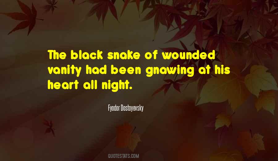 Wounded Snake Quotes #1301437
