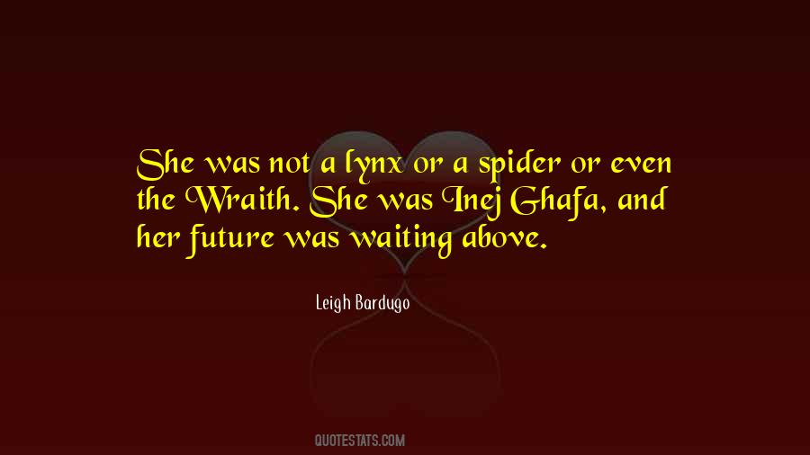 Wraith Quotes #1188936