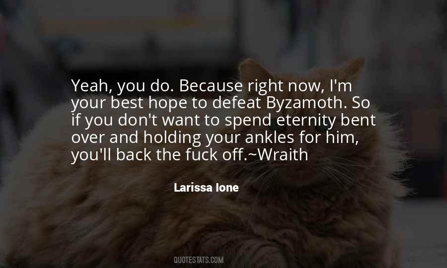 Wraith Quotes #1641973