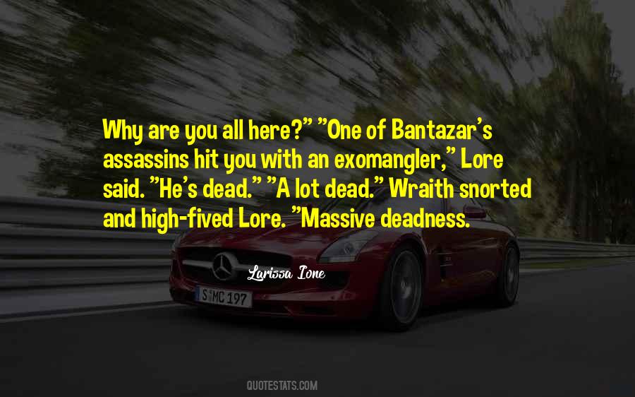 Wraith Quotes #30472