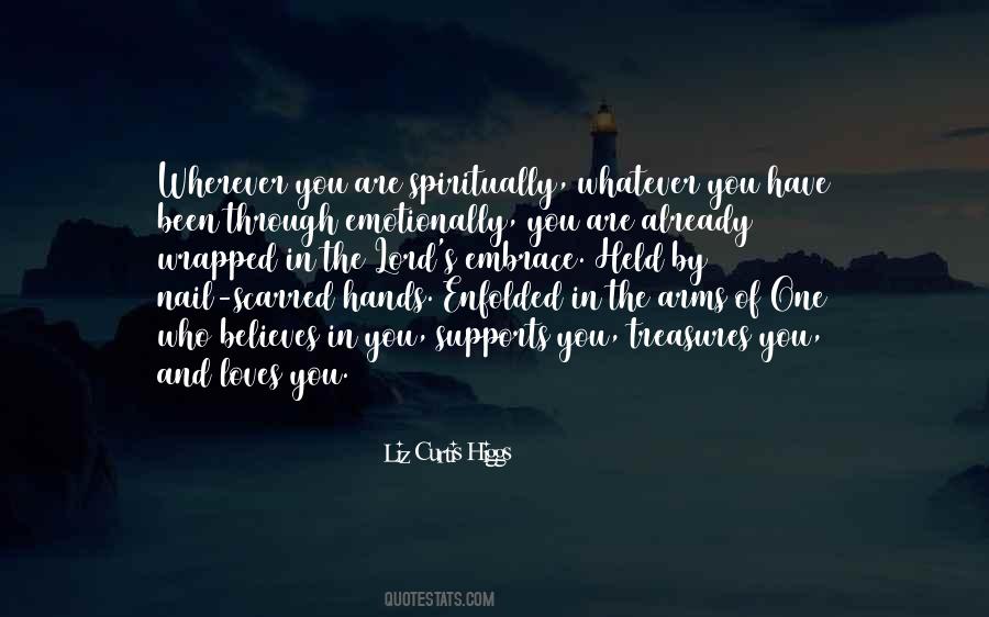 Wrapped In Arms Quotes #1022148