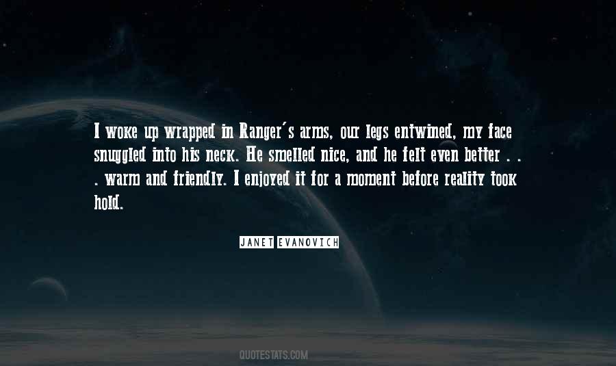 Wrapped In Arms Quotes #1650374