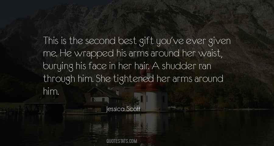 Wrapped In His Arms Quotes #1531940