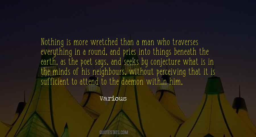 Wretched Of The Earth Quotes #503579