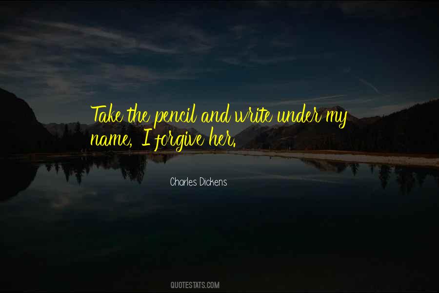 Write My Name Quotes #109917