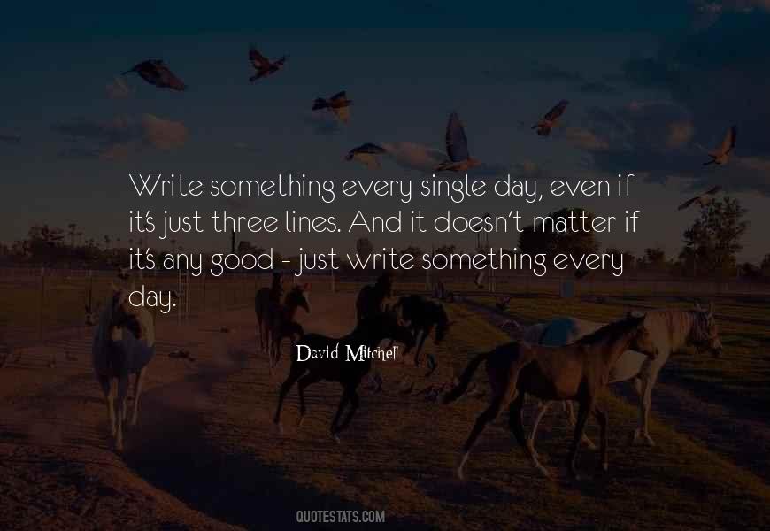 Write Something Quotes #1810045