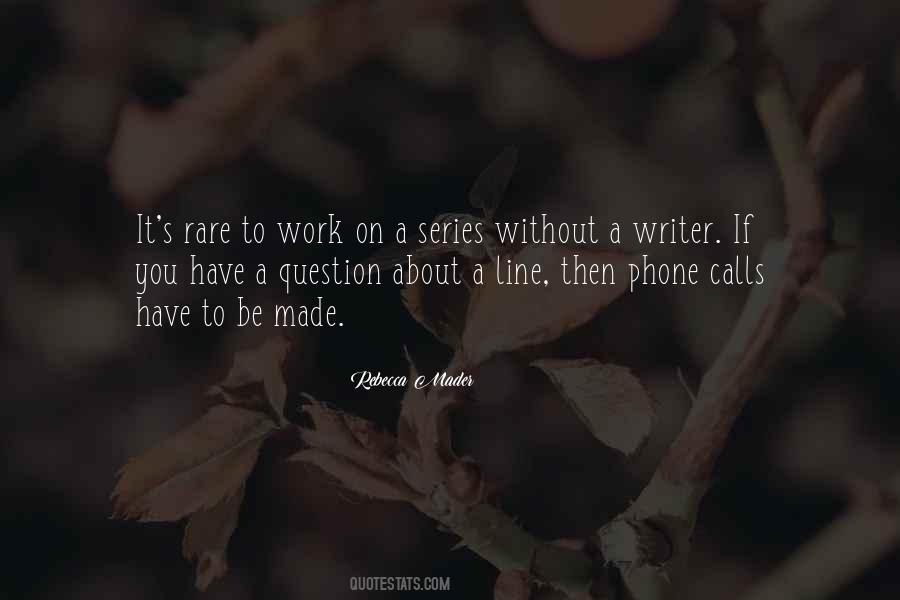 Writer Quotes #1855324